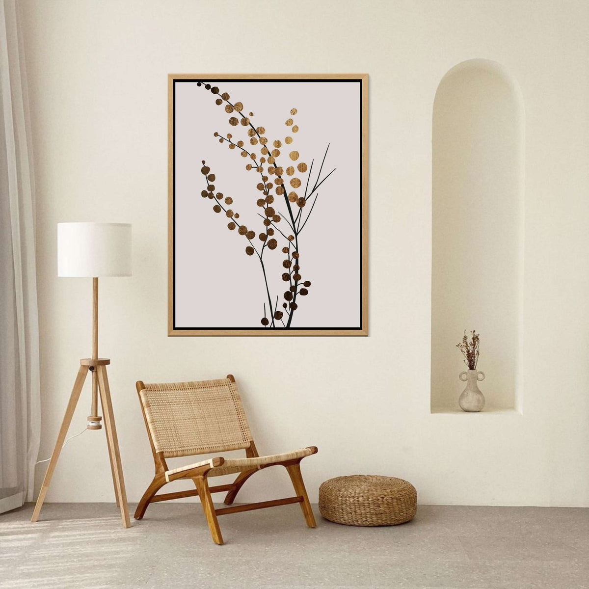 
Sorrel Axis Botanical Canvas Wall Art — photo 3