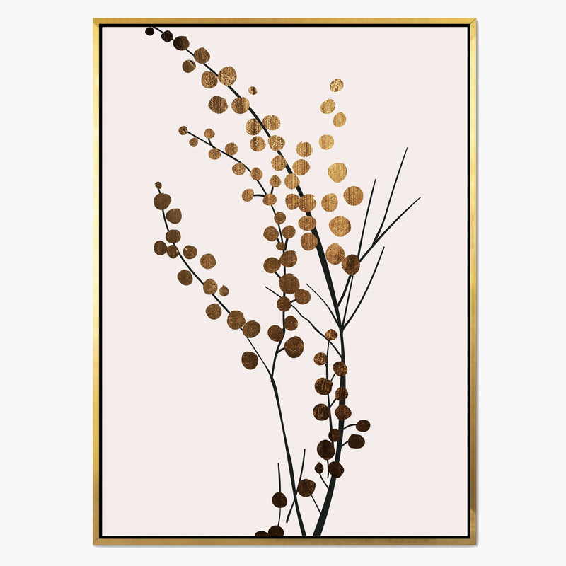 Sorrel Axis Botanical Canvas Wall Art — gallery image 1