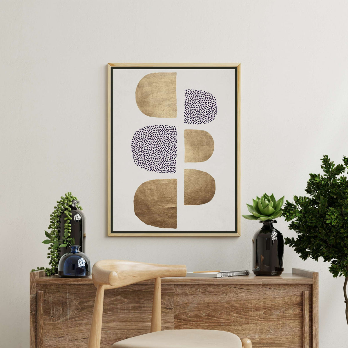 
Reed Axis Tableau Géométrique sur Toile — photo 3