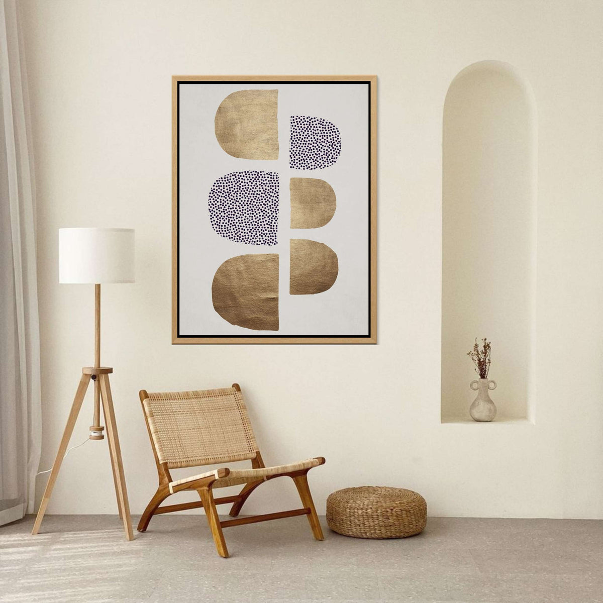 
Reed Axis Tableau Géométrique sur Toile — photo 7