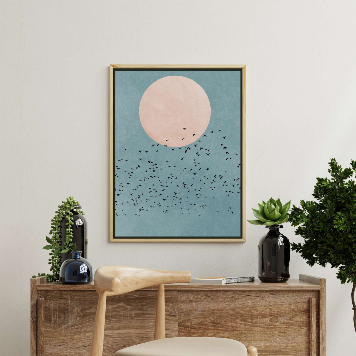 Brier Axis Bird Canvas Wall Art — gallery image 6