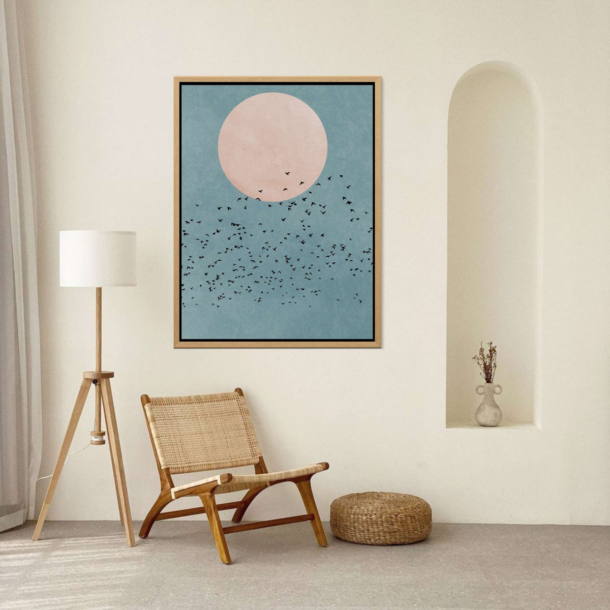 Brier Axis Bird Canvas Wall Art — gallery image 2