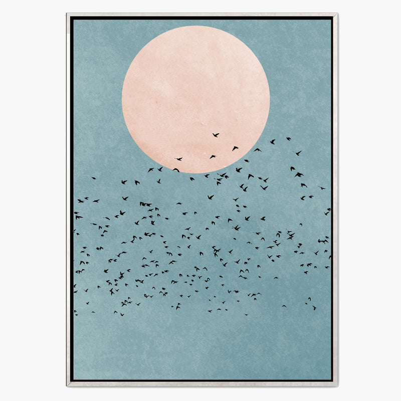 Brier Axis Bird Canvas Wall Art — gallery image 1