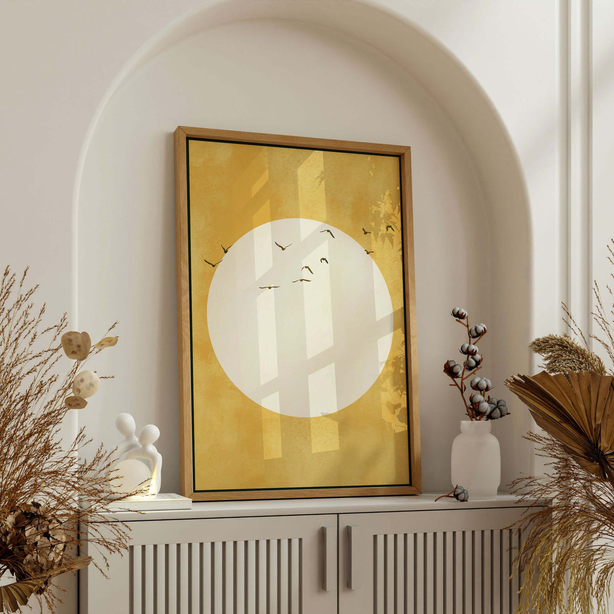 Clover Axis Bird Canvas Wall Art — gallery image 2