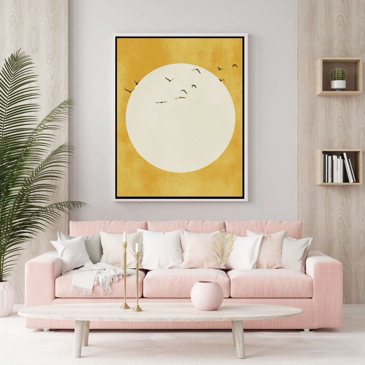 Clover Axis Bird Canvas Wall Art — gallery image 6