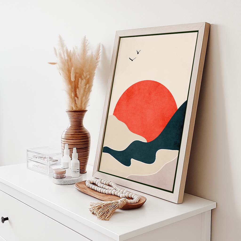 Hazel Axis Bird Canvas Wall Art — gallery image 7