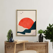 Hazel Axis Bird Canvas Wall Art — gallery image 8