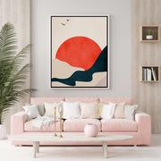 Hazel Axis Bird Canvas Wall Art — gallery image 6