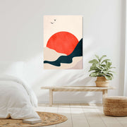 Hazel Axis Bird Canvas Wall Art — gallery image 9