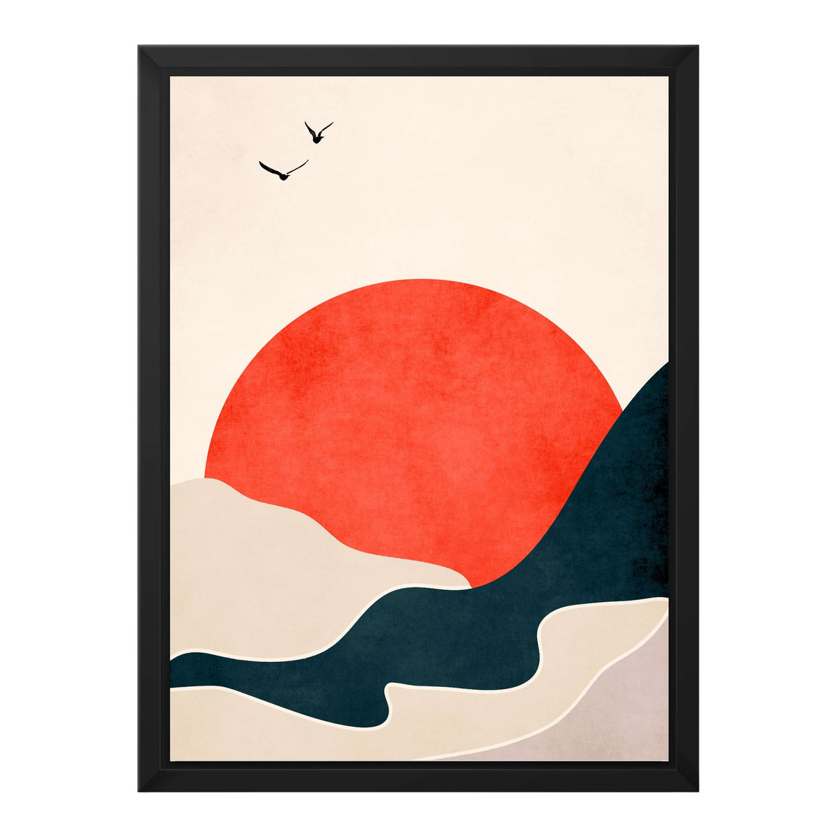 Hazel Axis Bird Canvas Wall Art — gallery image 20