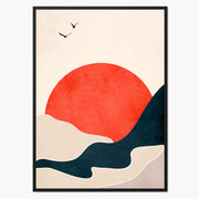 Hazel Axis Bird Canvas Wall Art — gallery image 1