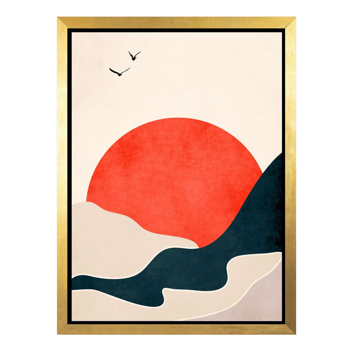 Hazel Axis Bird Canvas Wall Art — gallery image 25