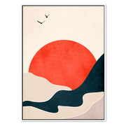 Hazel Axis Bird Canvas Wall Art — gallery image 52