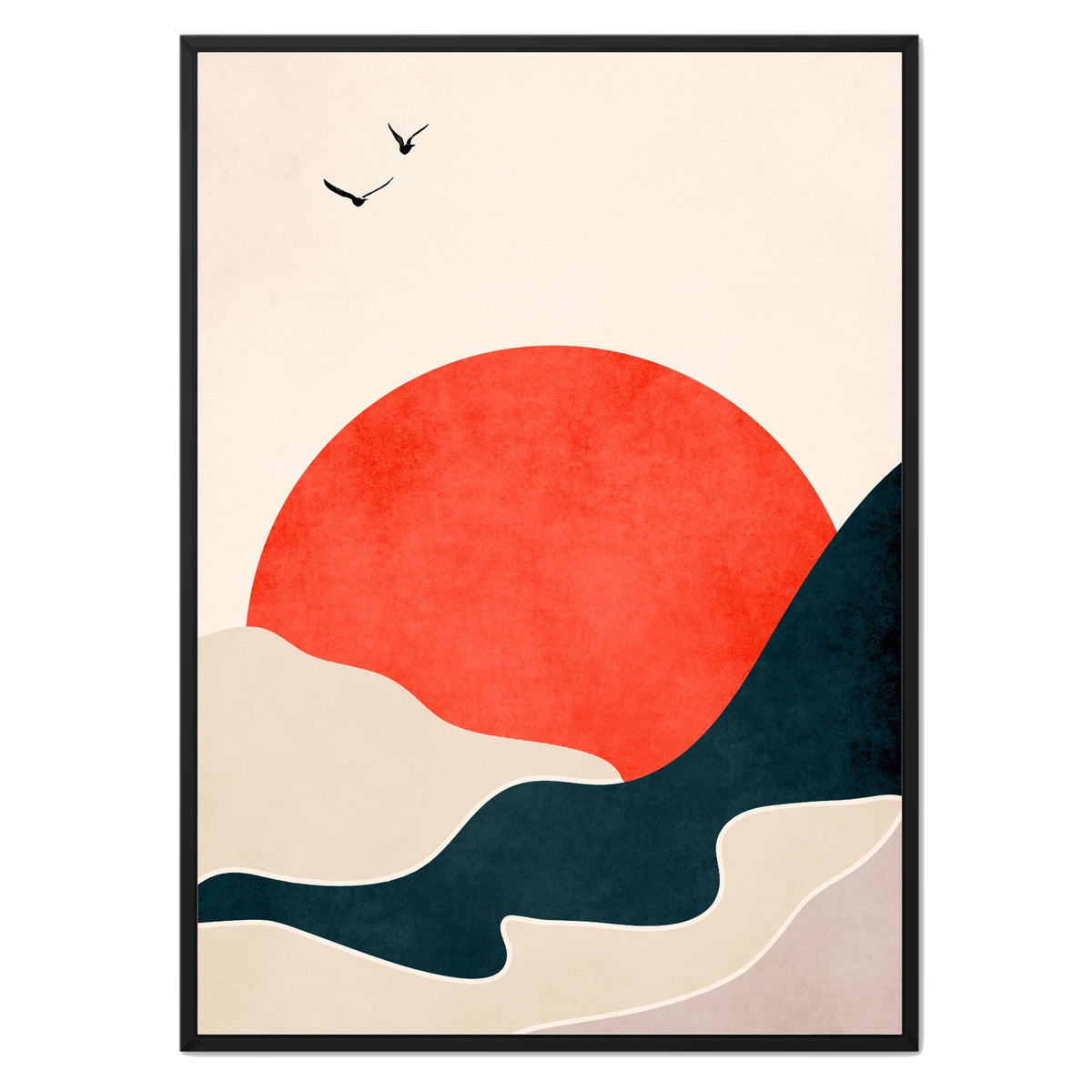 Hazel Axis Bird Canvas Wall Art — gallery image 19