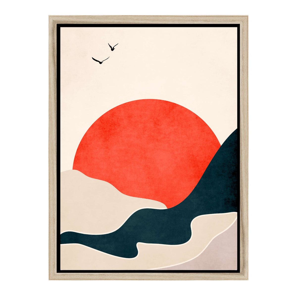 Hazel Axis Bird Canvas Wall Art — gallery image 28