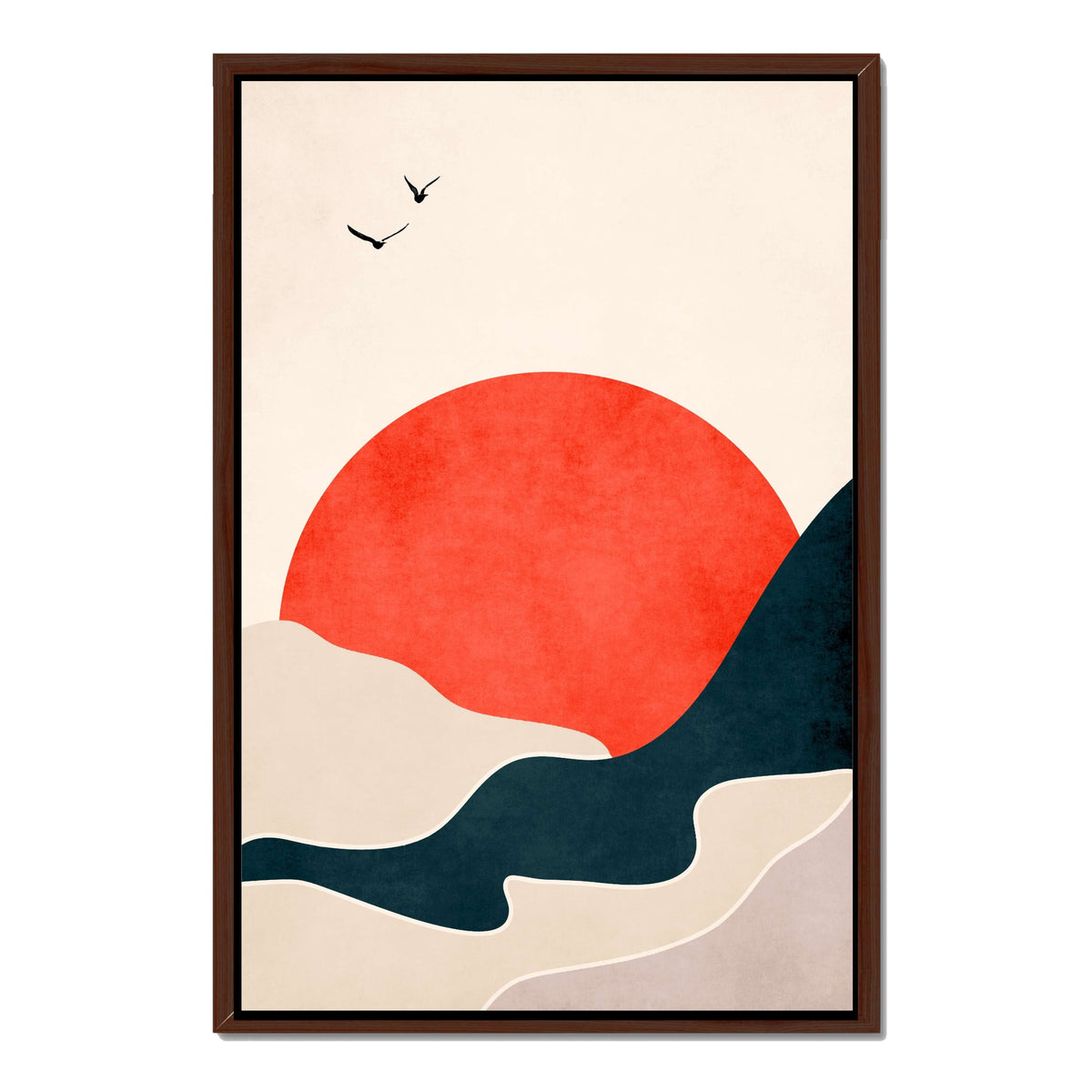Hazel Axis Bird Canvas Wall Art — gallery image 40
