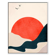 Hazel Axis Bird Canvas Wall Art — gallery image 32