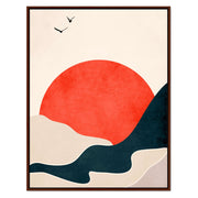 Hazel Axis Bird Canvas Wall Art — gallery image 38