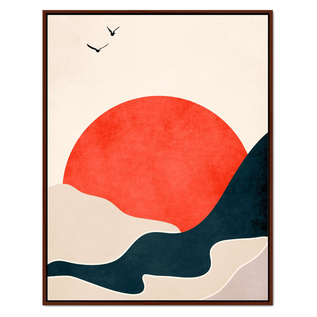 Hazel Axis Bird Canvas Wall Art — gallery image 38