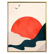 Hazel Axis Bird Canvas Wall Art — gallery image 42
