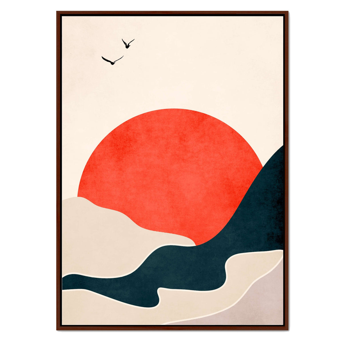 Hazel Axis Bird Canvas Wall Art — gallery image 39