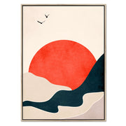 Hazel Axis Bird Canvas Wall Art — gallery image 45