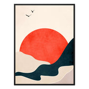 Hazel Axis Bird Canvas Wall Art — gallery image 37