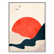 Hazel Axis Bird Canvas Wall Art — gallery image 53