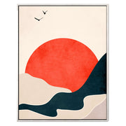 Hazel Axis Bird Canvas Wall Art — gallery image 48