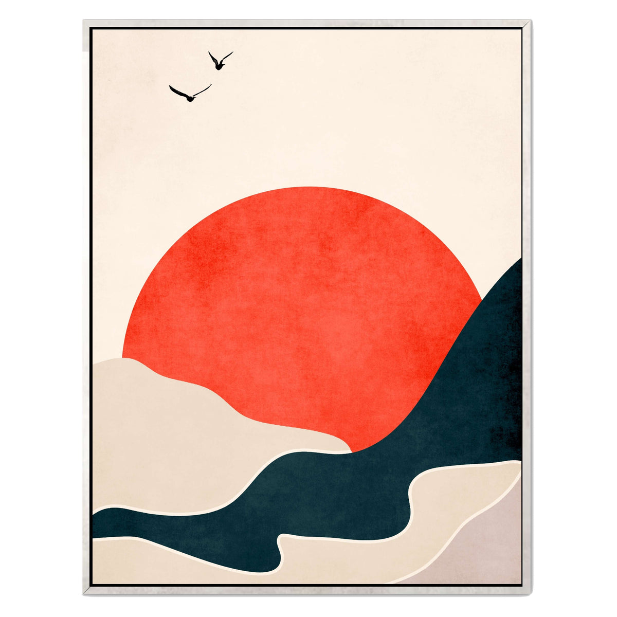 Hazel Axis Bird Canvas Wall Art — gallery image 48