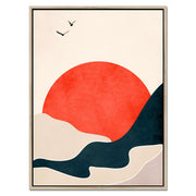 Hazel Axis Bird Canvas Wall Art — gallery image 47
