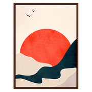 Hazel Axis Bird Canvas Wall Art — gallery image 41
