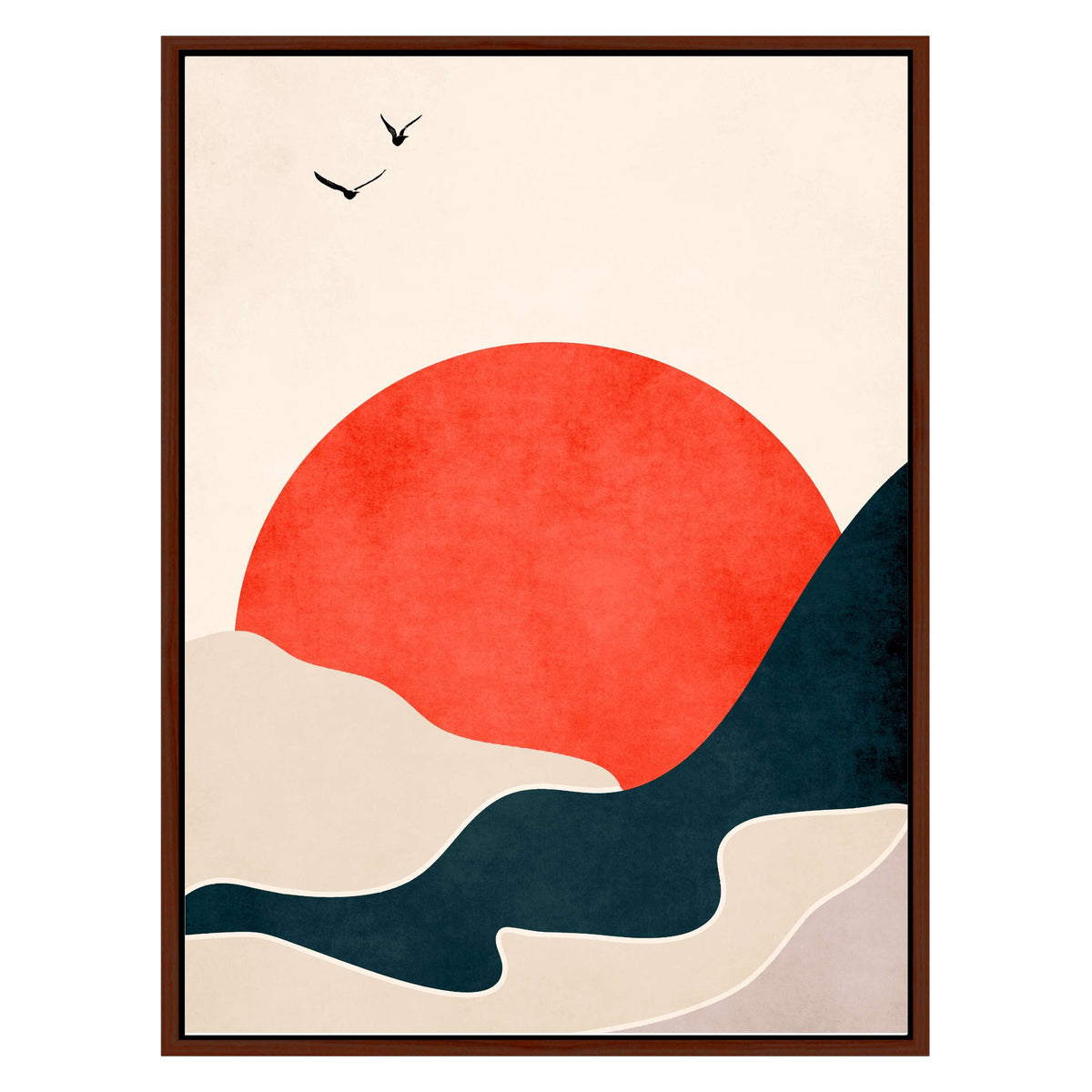 Hazel Axis Bird Canvas Wall Art — gallery image 41