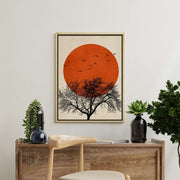 Thistle Axis Bird Canvas Wall Art — gallery image 7