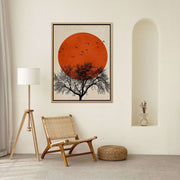 Thistle Axis Bird Canvas Wall Art — gallery image 5