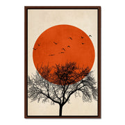 Thistle Axis Bird Canvas Wall Art — gallery image 23