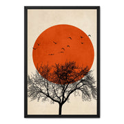 Thistle Axis Bird Canvas Wall Art — gallery image 30
