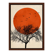 Thistle Axis Bird Canvas Wall Art — gallery image 22