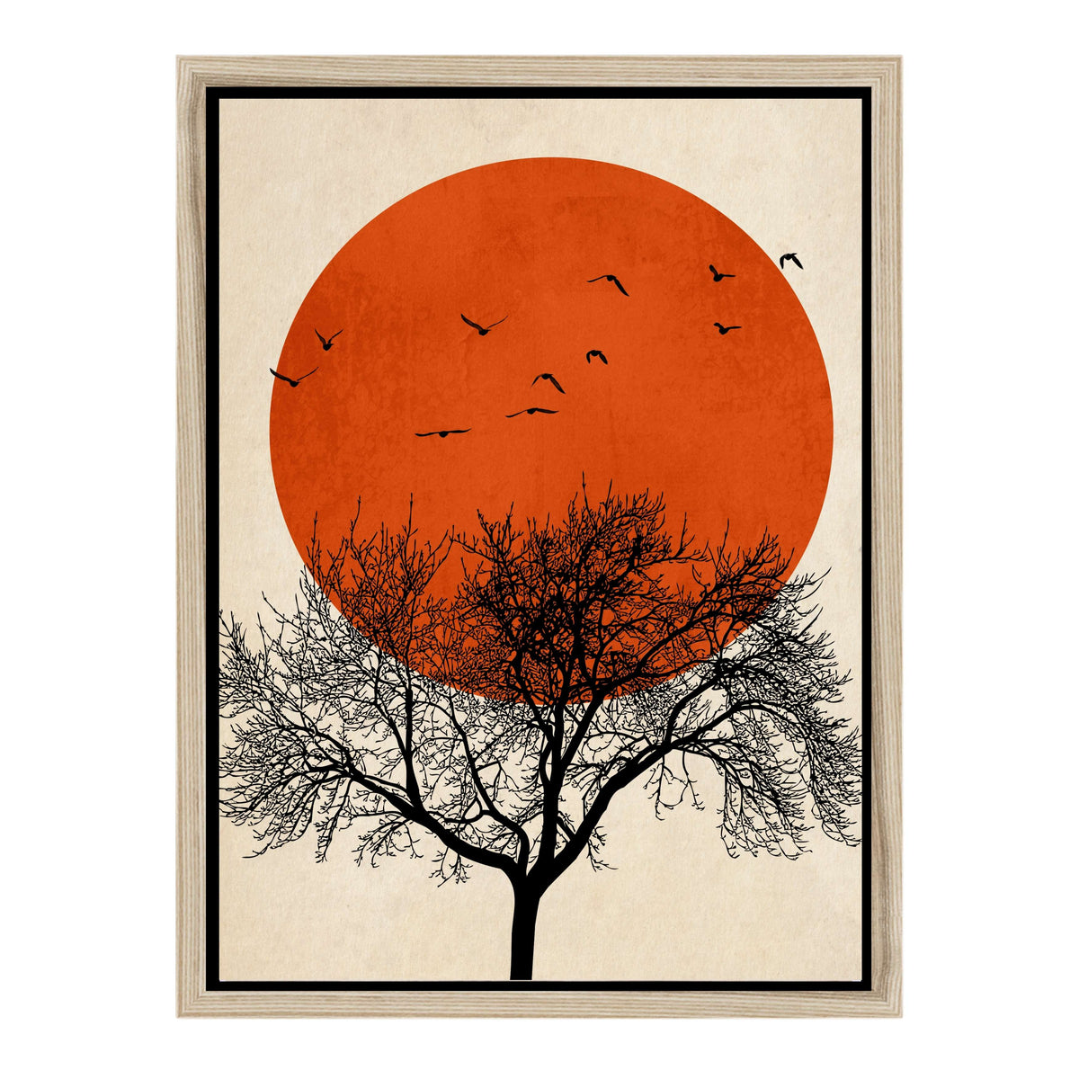 Thistle Axis Bird Canvas Wall Art — gallery image 38