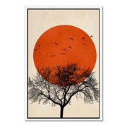 Thistle Axis Bird Canvas Wall Art — gallery image 51