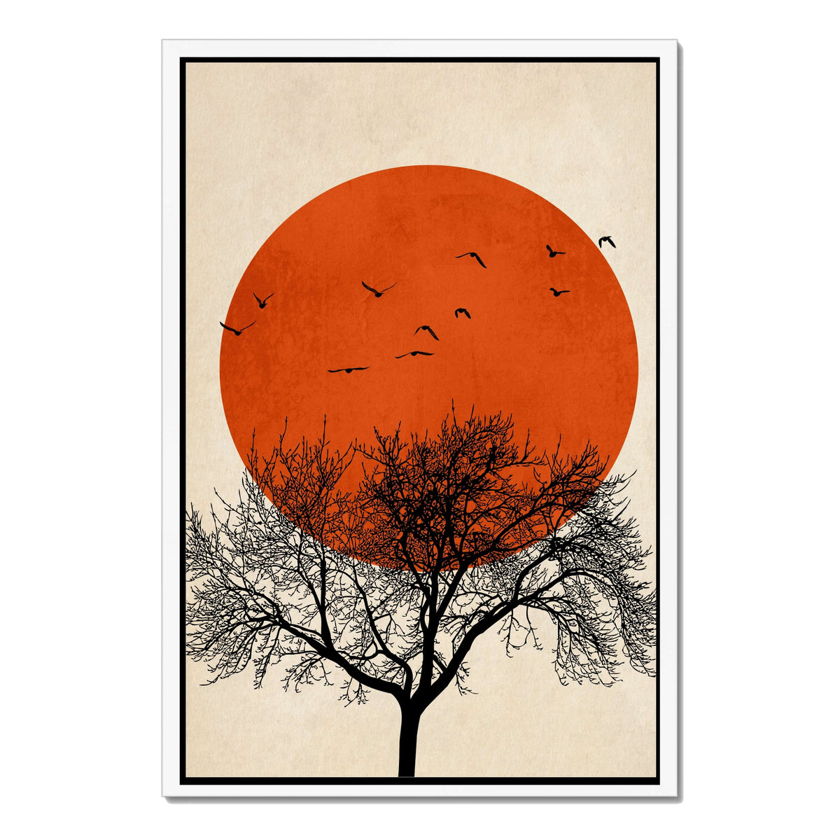 Thistle Axis Bird Canvas Wall Art — gallery image 51