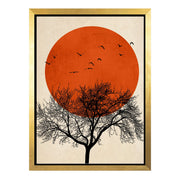 Thistle Axis Bird Canvas Wall Art — gallery image 33