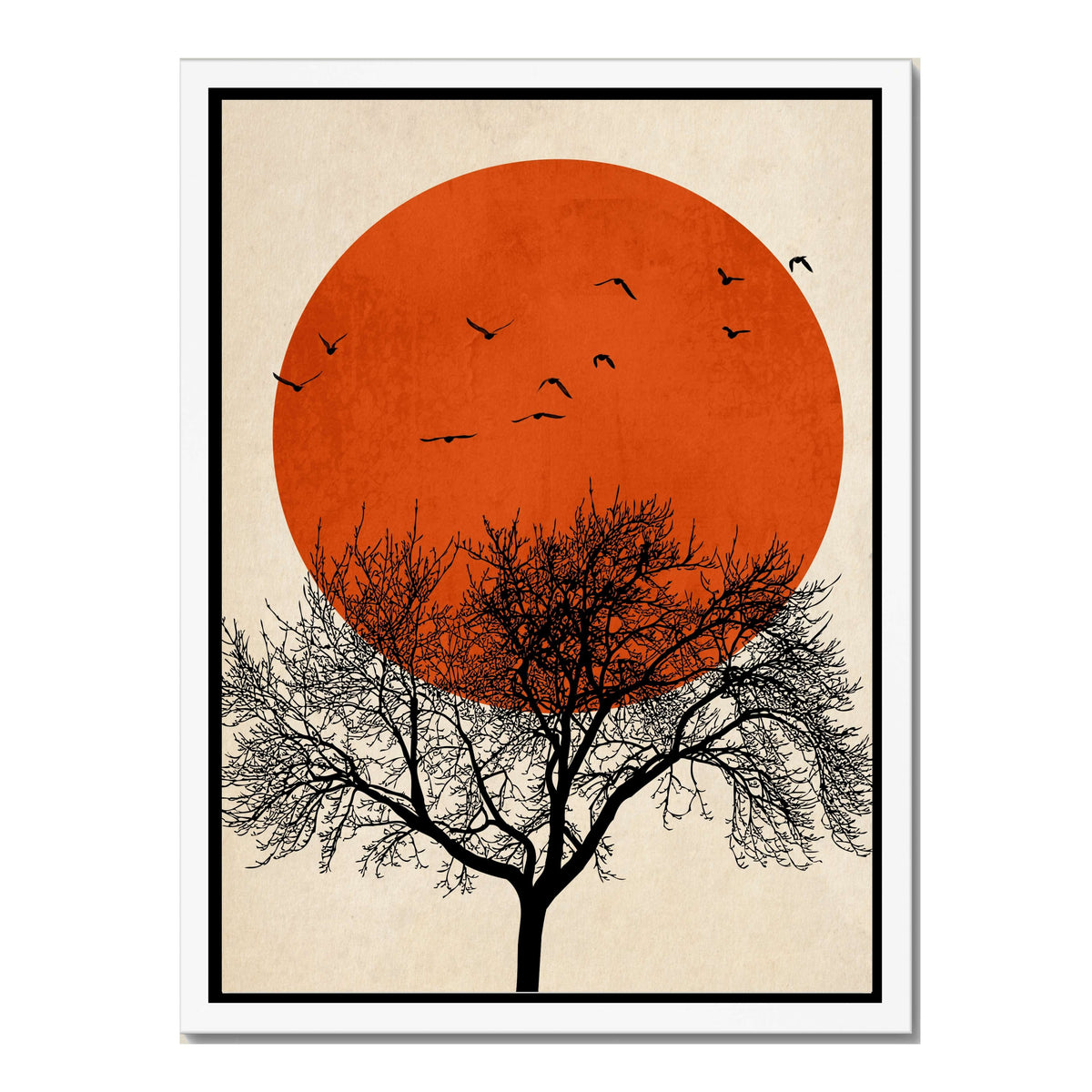 Thistle Axis Bird Canvas Wall Art — gallery image 50