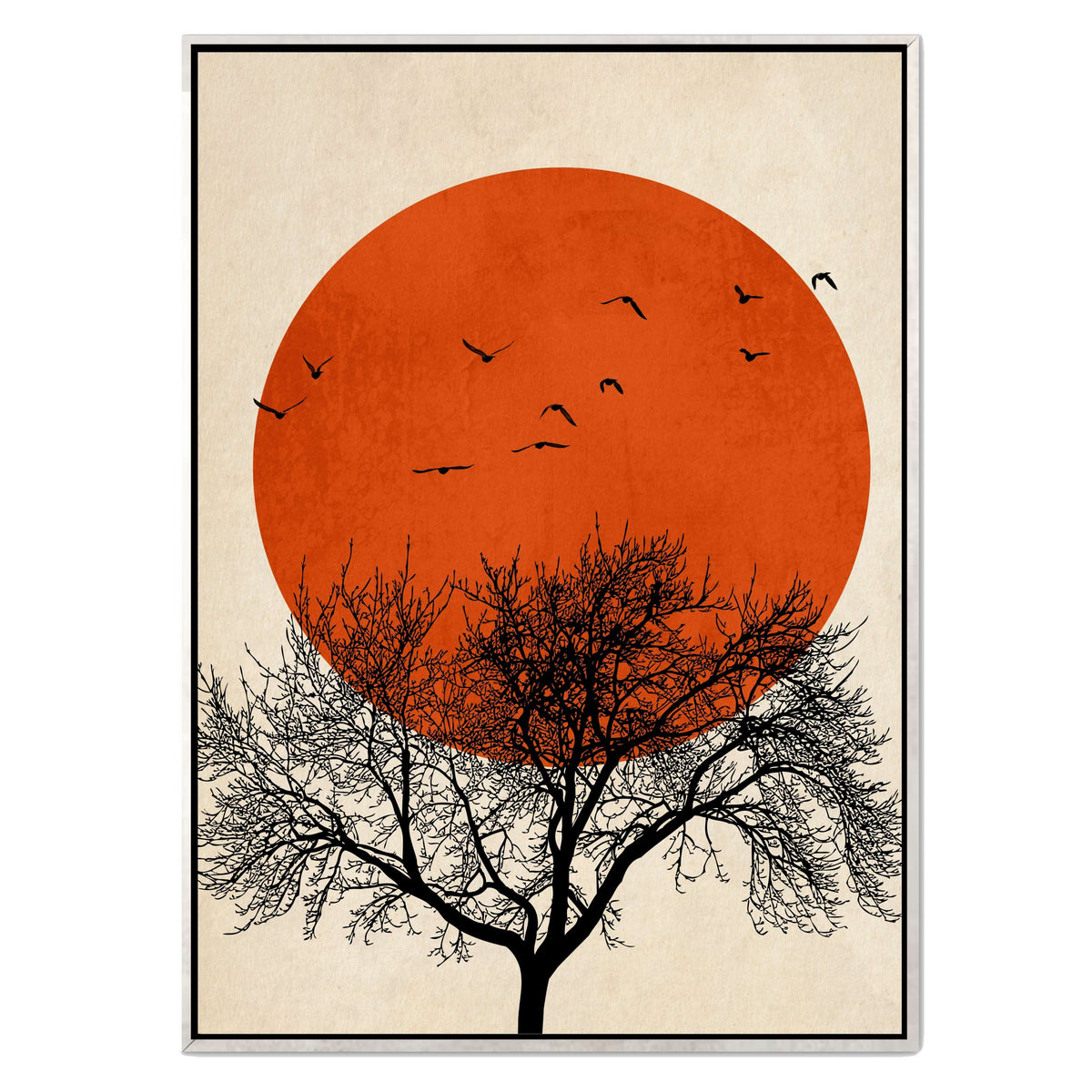 Thistle Axis Bird Canvas Wall Art — gallery image 43