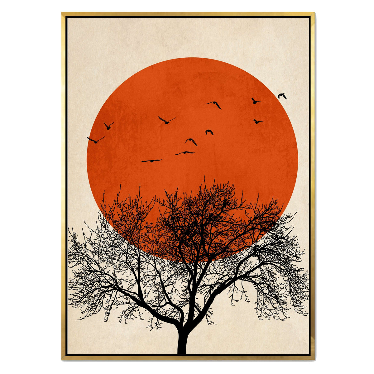 Thistle Axis Bird Canvas Wall Art — gallery image 26
