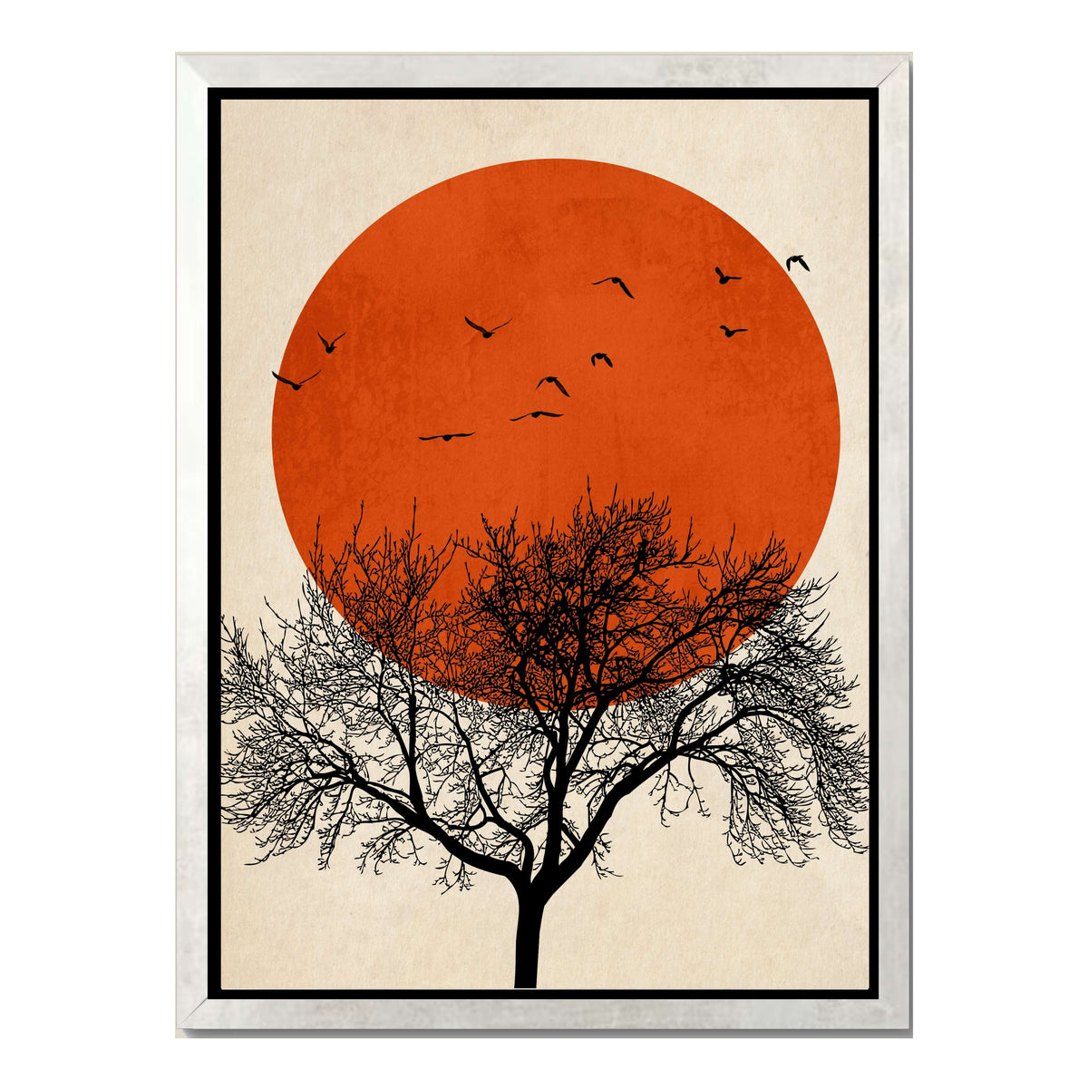 Thistle Axis Bird Canvas Wall Art — gallery image 44