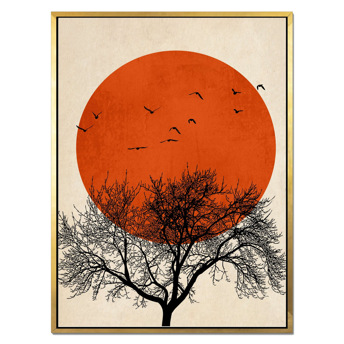 Thistle Axis Bird Canvas Wall Art — gallery image 34