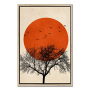 Thistle Axis Bird Canvas Wall Art — gallery image 39