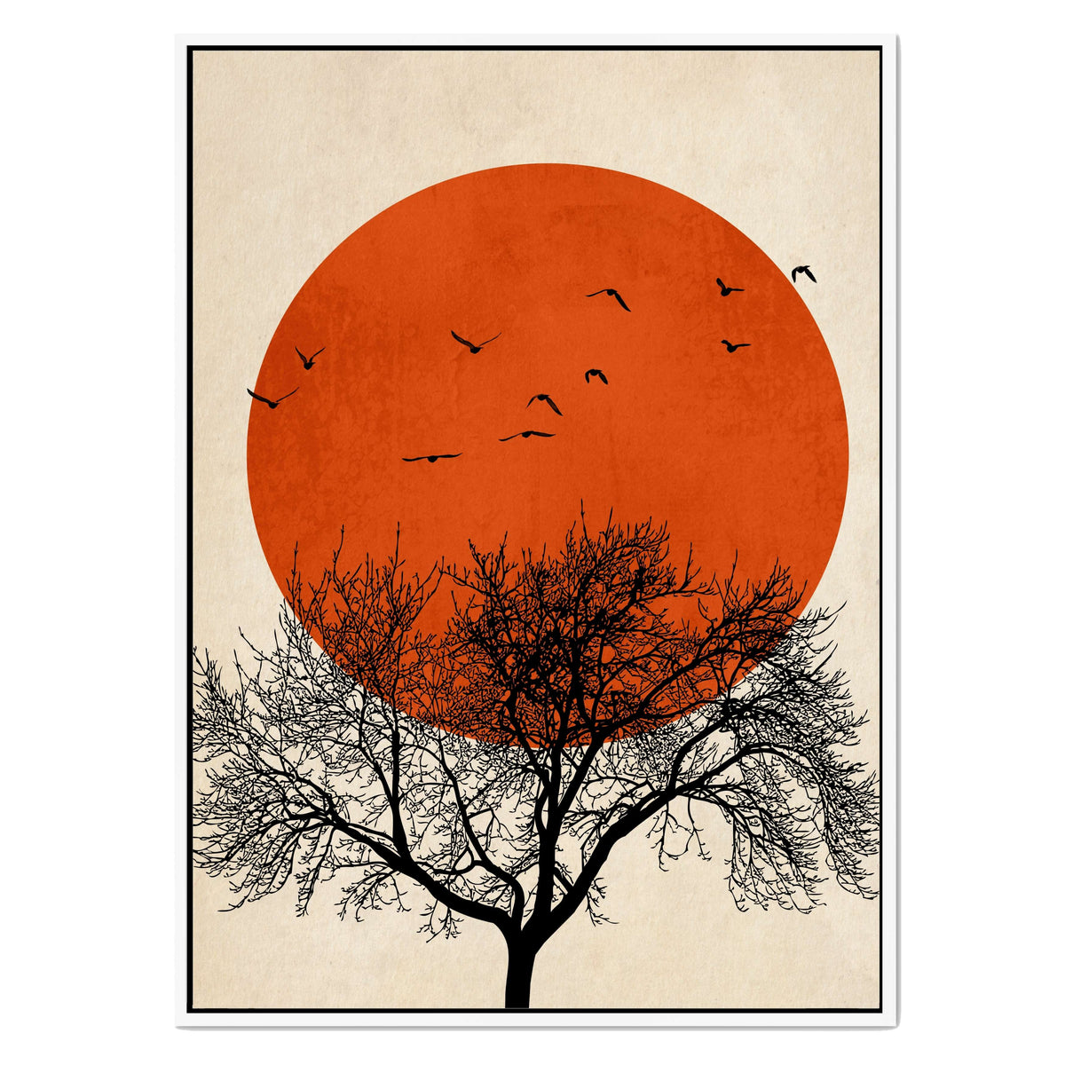 Thistle Axis Bird Canvas Wall Art — gallery image 49