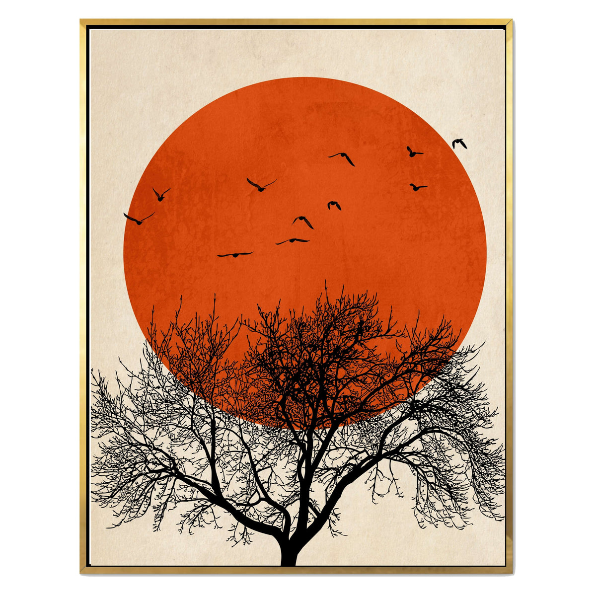 Thistle Axis Bird Canvas Wall Art — gallery image 25